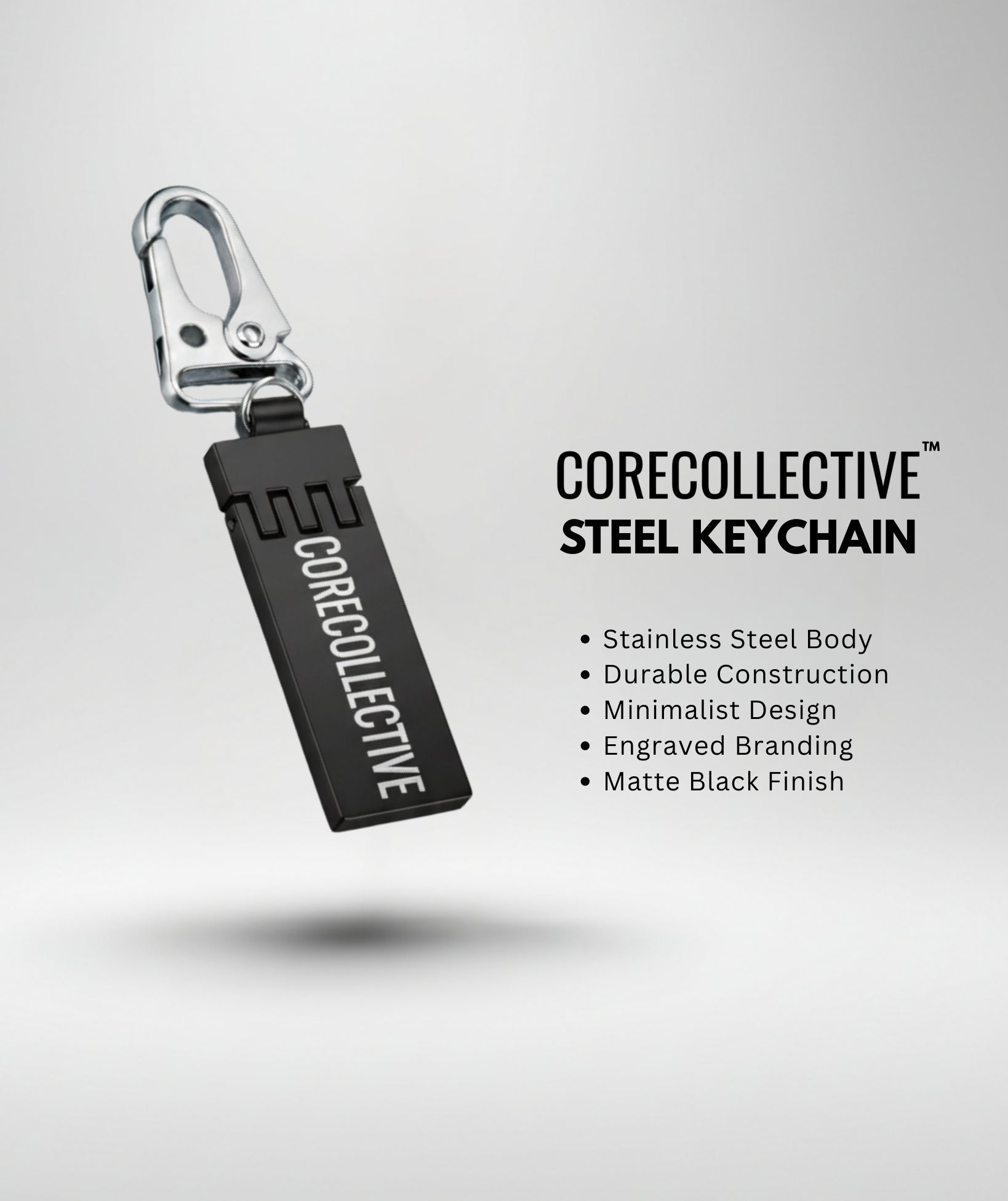 CORECOLLECTIVE™ KEYCHAINS - STEEL