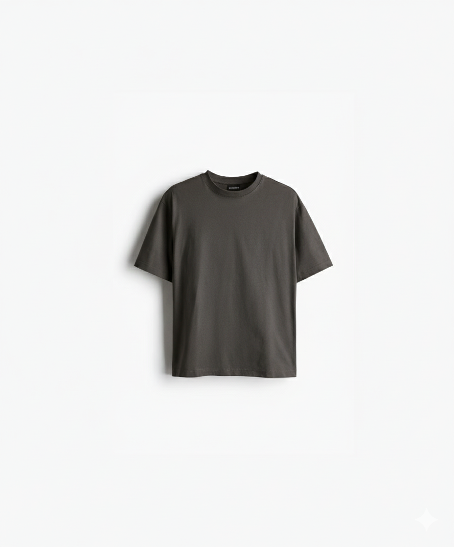 OVERSIZED T-SHIRT - DARK GRAY