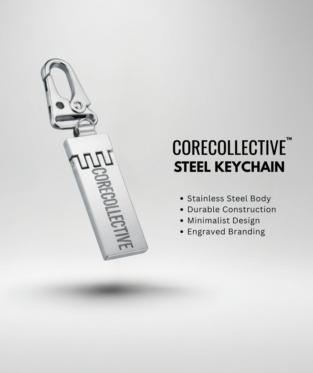 CORECOLLECTIVE™ KEYCHAINS - STEEL