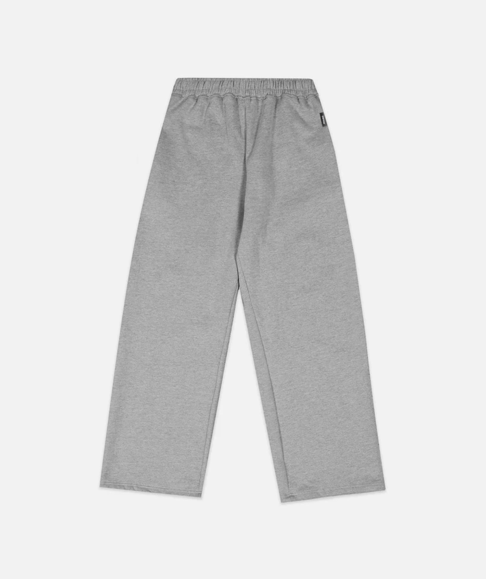 STRAIGHT LEG SWEATPANTS - MARL GRAY