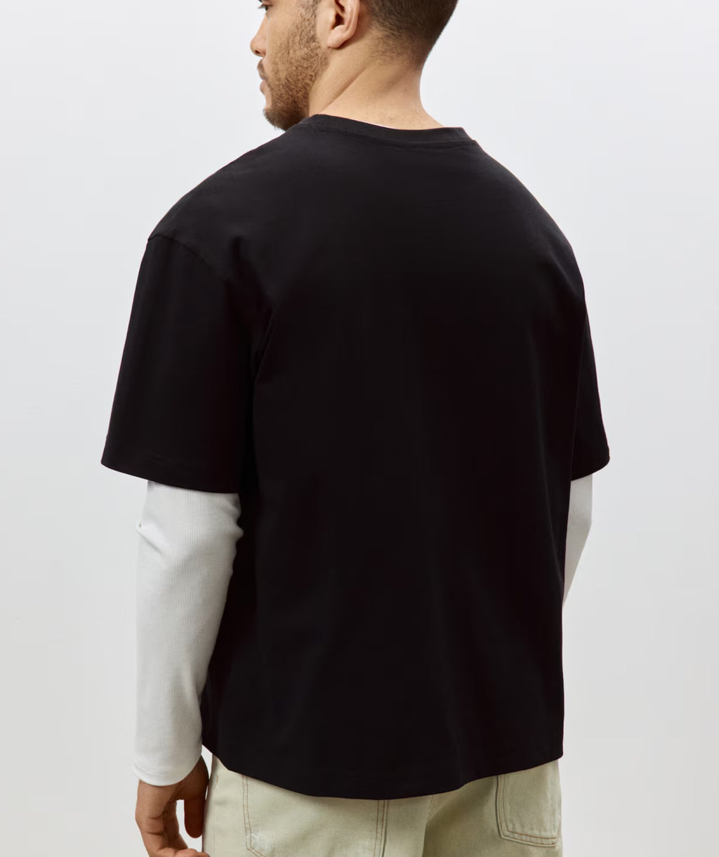 OVERSIZED T-SHIRT - BLACK