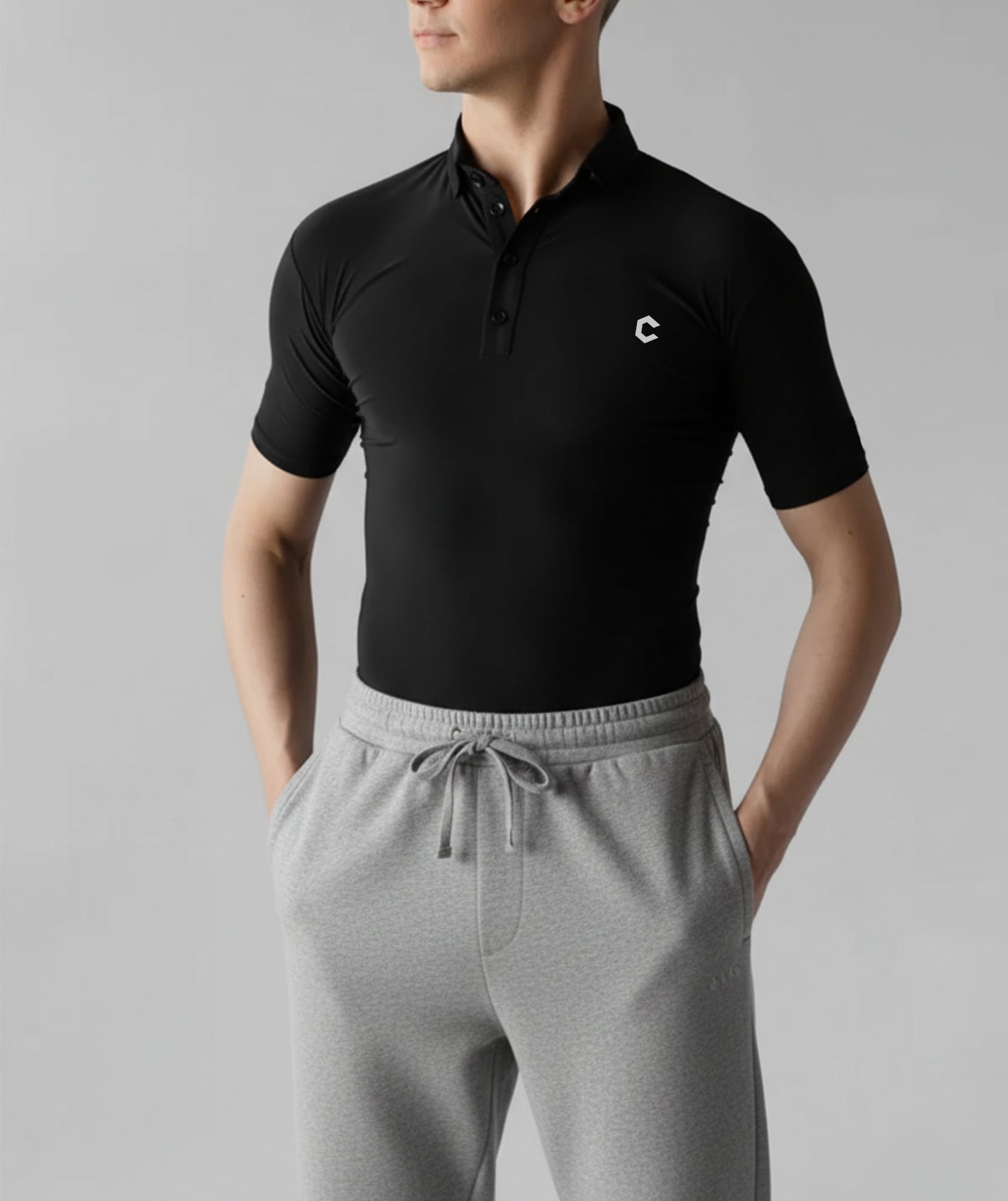 PERFORMANCE POLO - BLACK