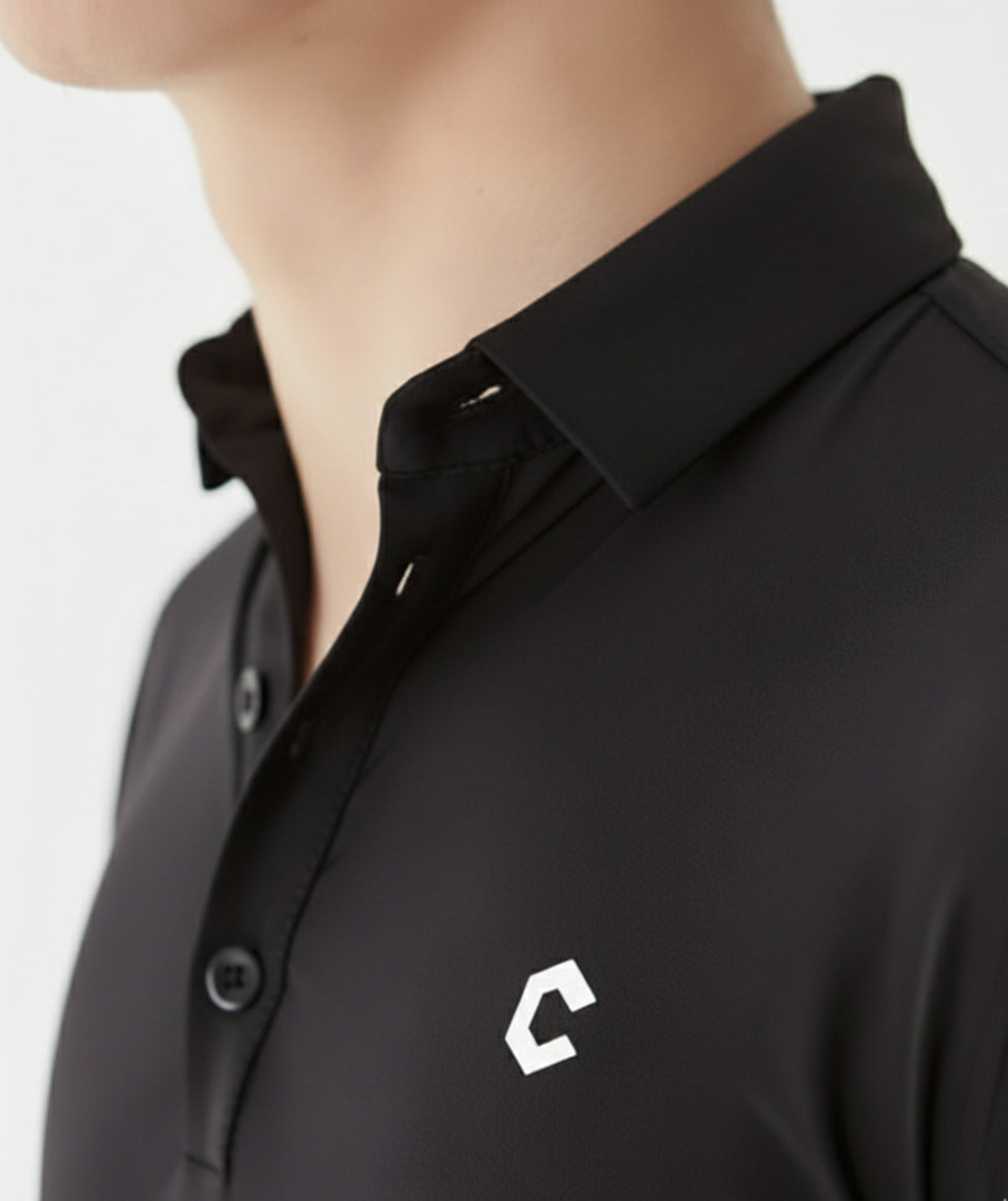 PERFORMANCE POLO - BLACK