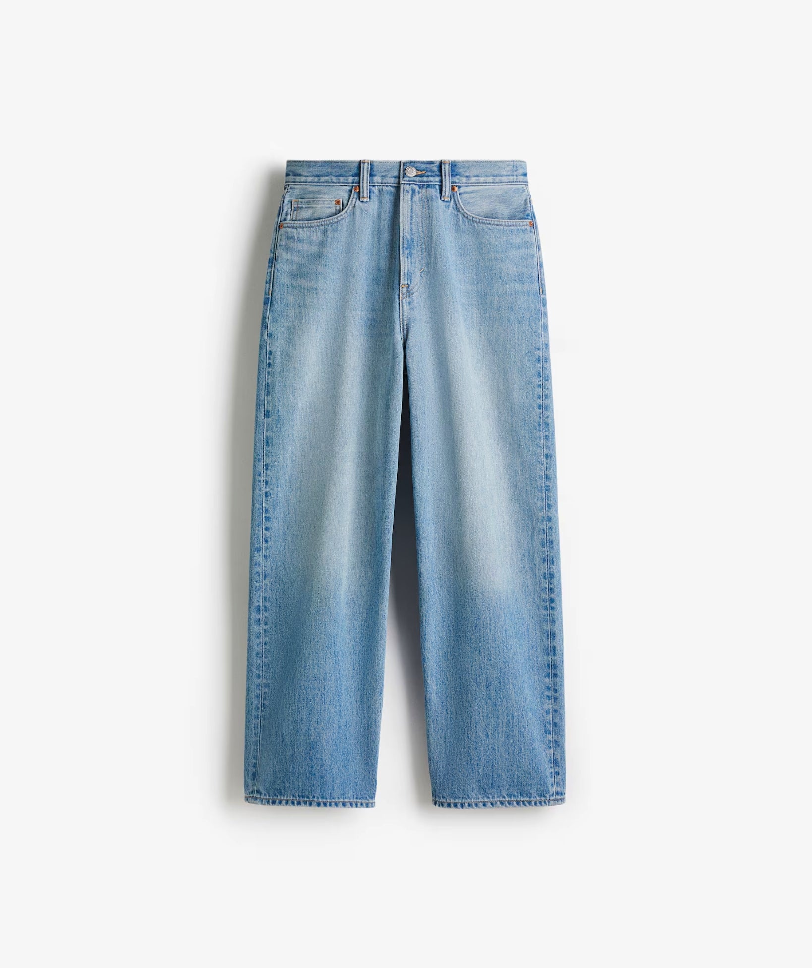 BAGGY WASHED DENIM - BLUE