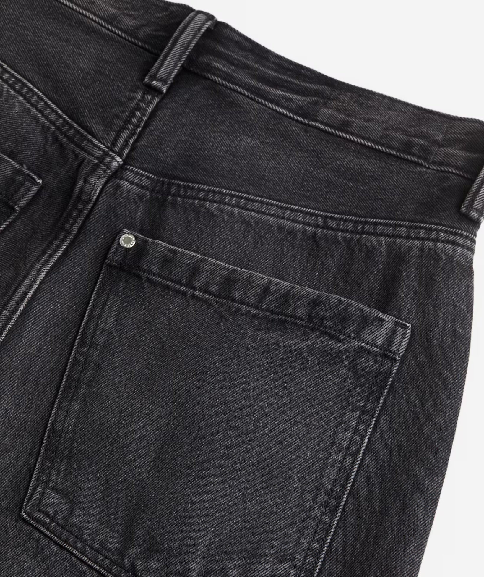 BAGGY WASHED DENIM - GREY