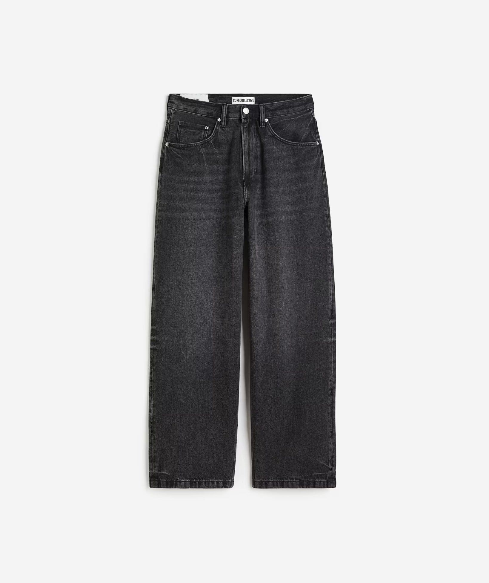 BAGGY WASHED DENIM - GREY