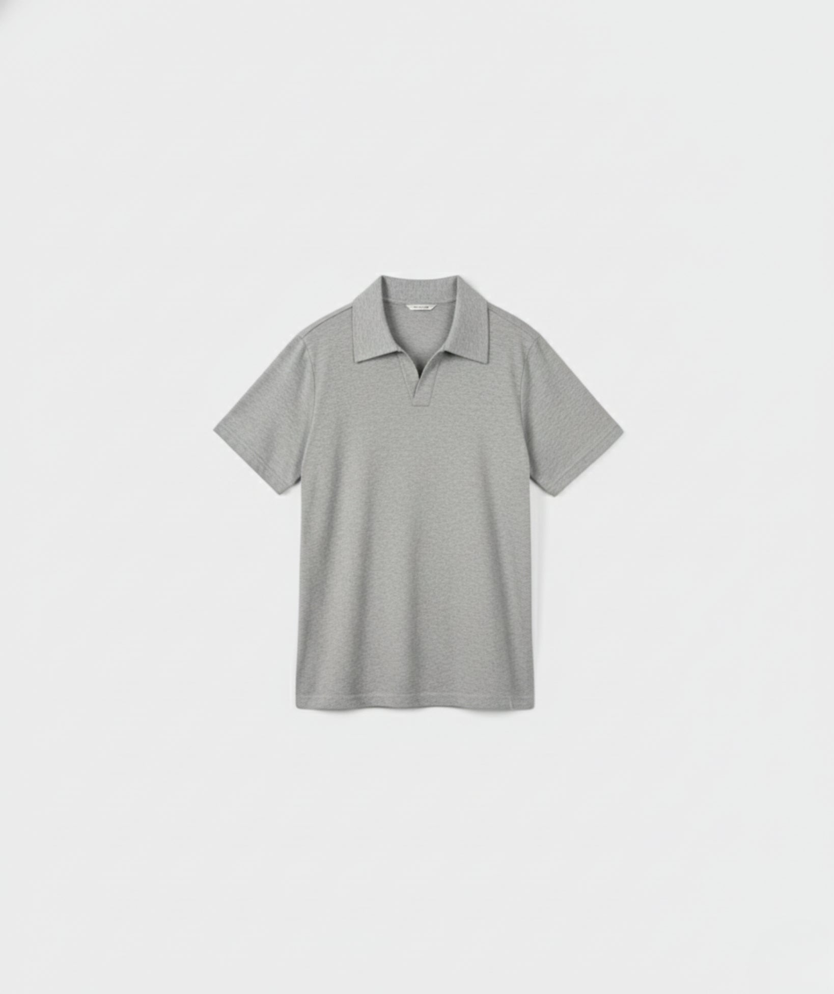 POLO SHIRT - HEATHER GREY