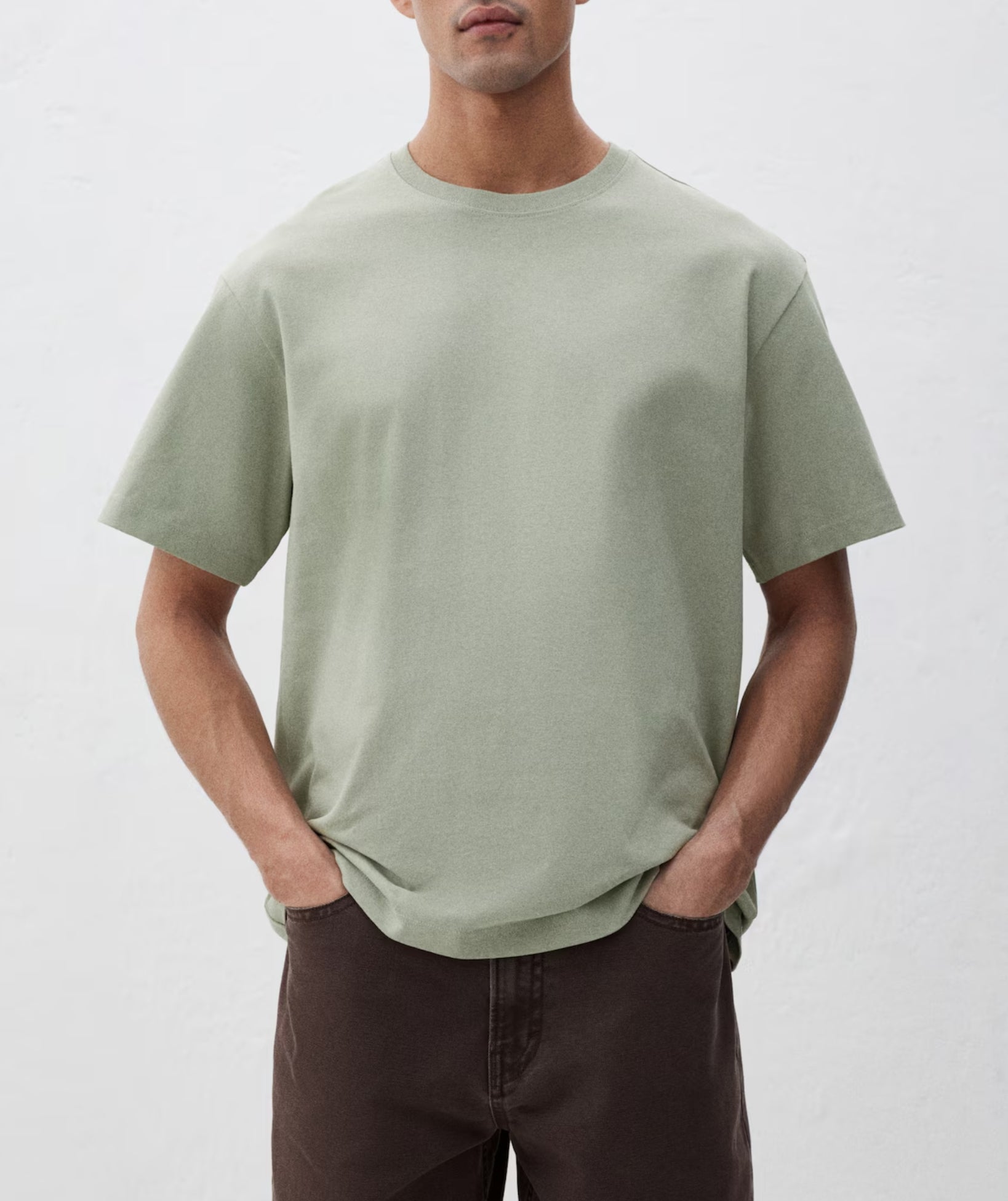 OVERSIZED T-SHIRT - LIGHT SAGE