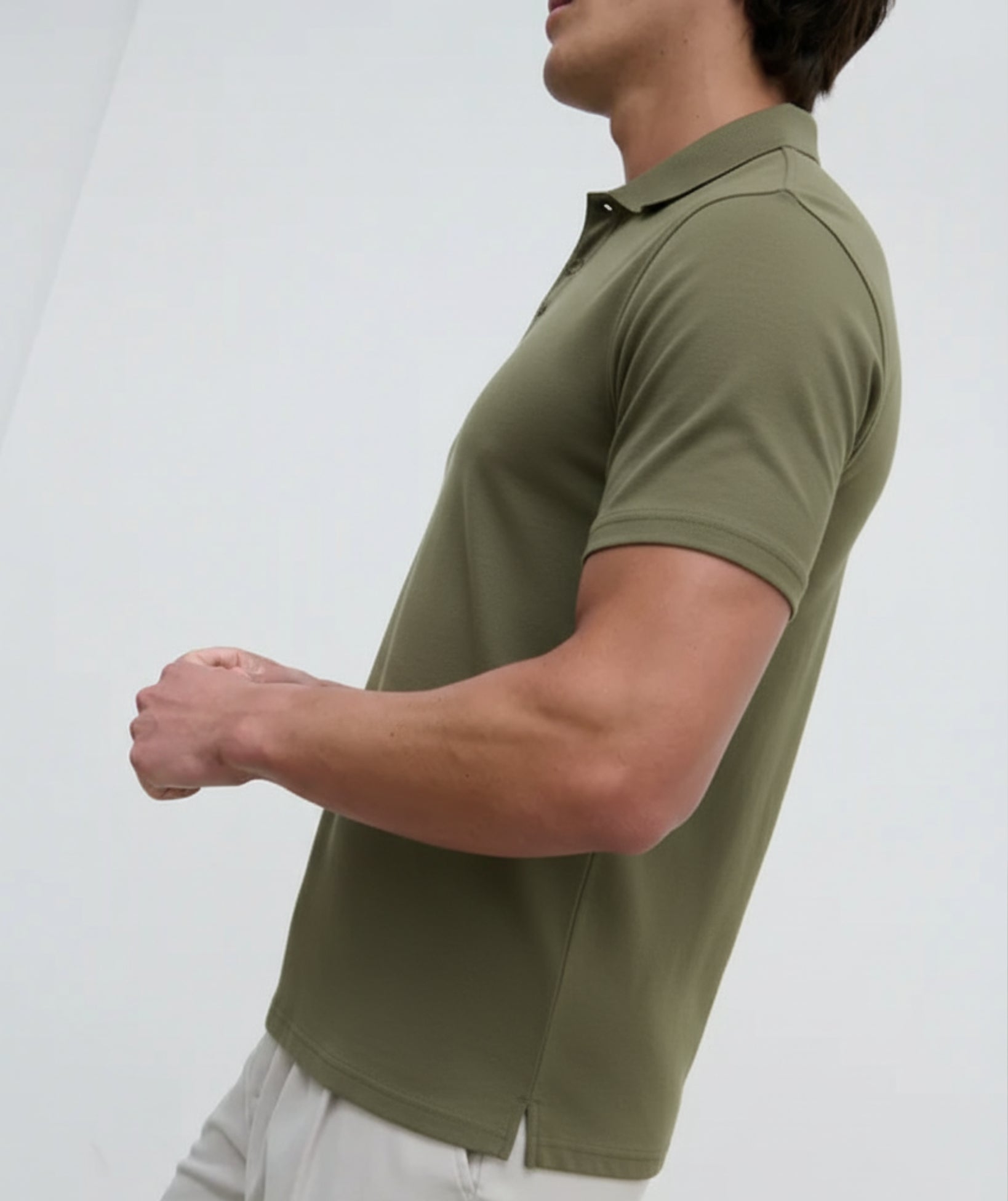 POLO SHIRT - OLIVE GREEN
