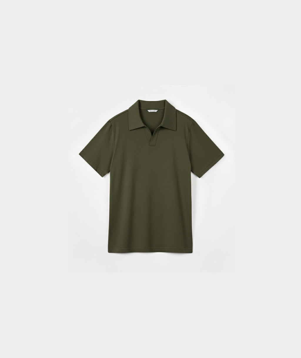 POLO SHIRT - OLIVE GREEN