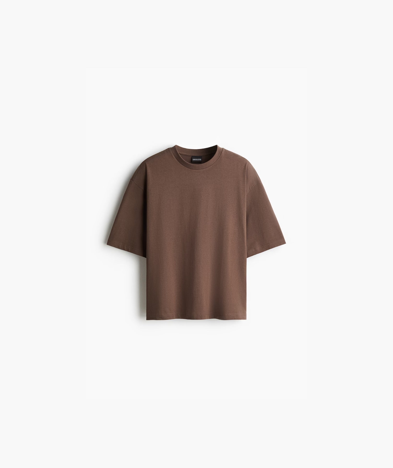 OVERSIZED T-SHIRT - BROWN