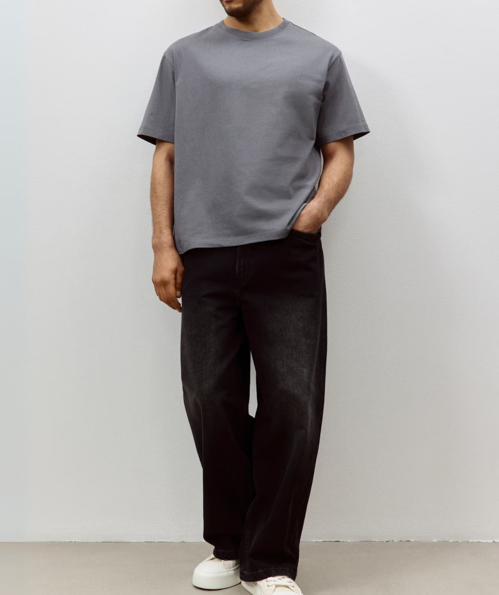 OVERSIZED T-SHIRT - STEEL GRAY