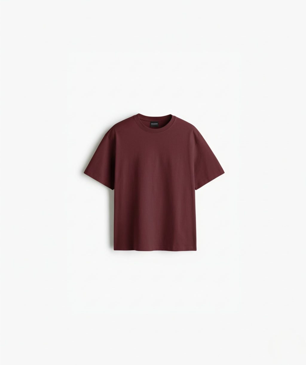 OVERSIZED T-SHIRT - MAROON