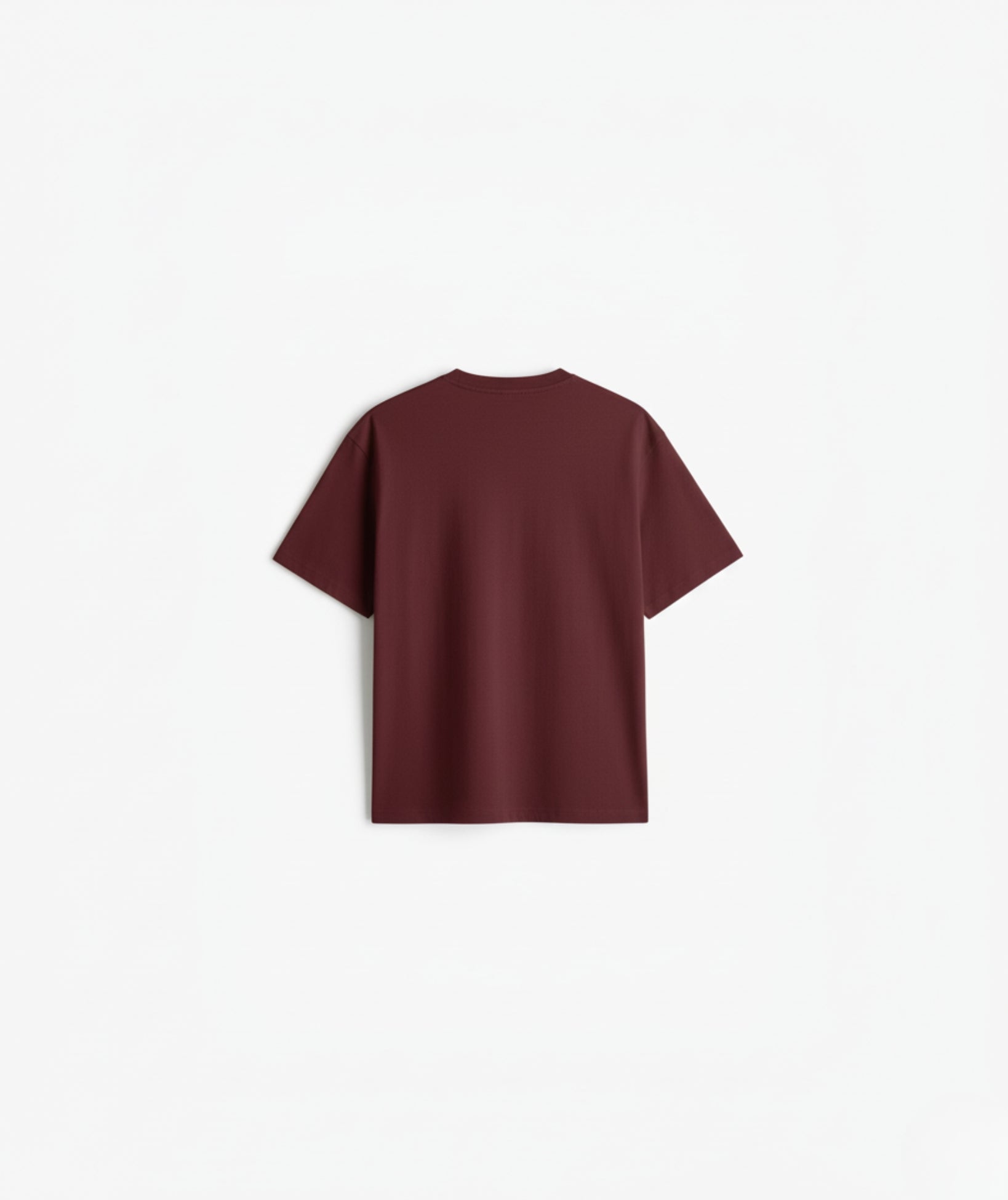 OVERSIZED T-SHIRT - MAROON