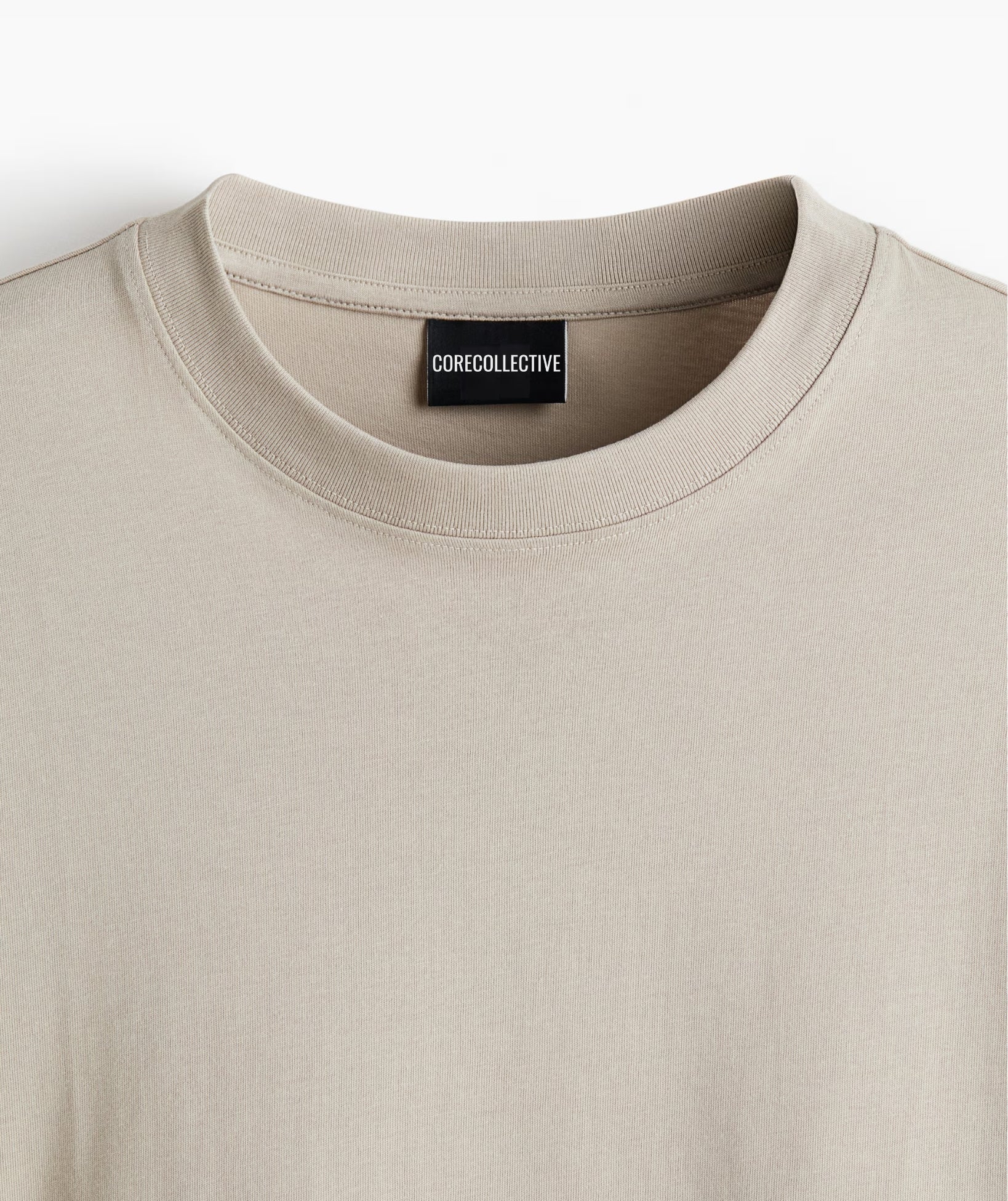 OVERSIZED T-SHIRT - BEIGE