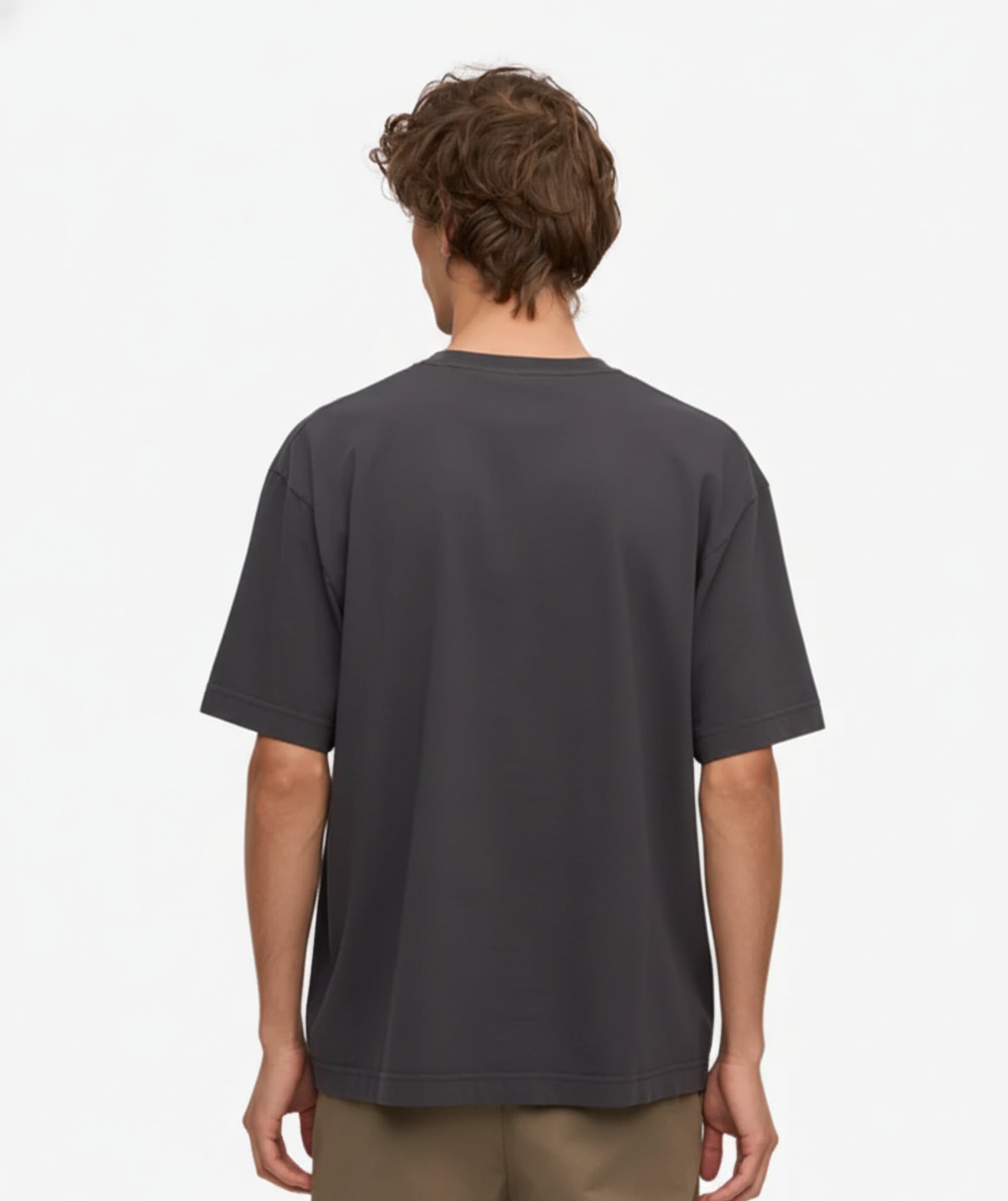 OVERSIZED T-SHIRT - DARK GRAY